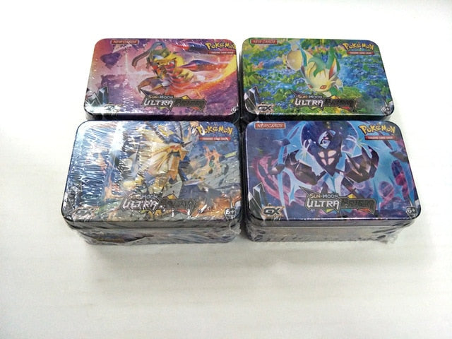 New POKEMON Pokemon pet elf iron box 42 set cards English Pokemon card Gamy Kick New POKEMON Pokemon pet elf iron box 42 set cards English Pokemon card Gamy Kick