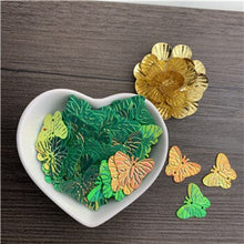 Load image into Gallery viewer, 150pcs(15g)Butterfly sequins 20mm butterfly shape beads handmade children's hair accessories DIY clothing accessories