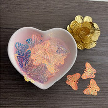 Load image into Gallery viewer, 150pcs(15g)Butterfly sequins 20mm butterfly shape beads handmade children's hair accessories DIY clothing accessories